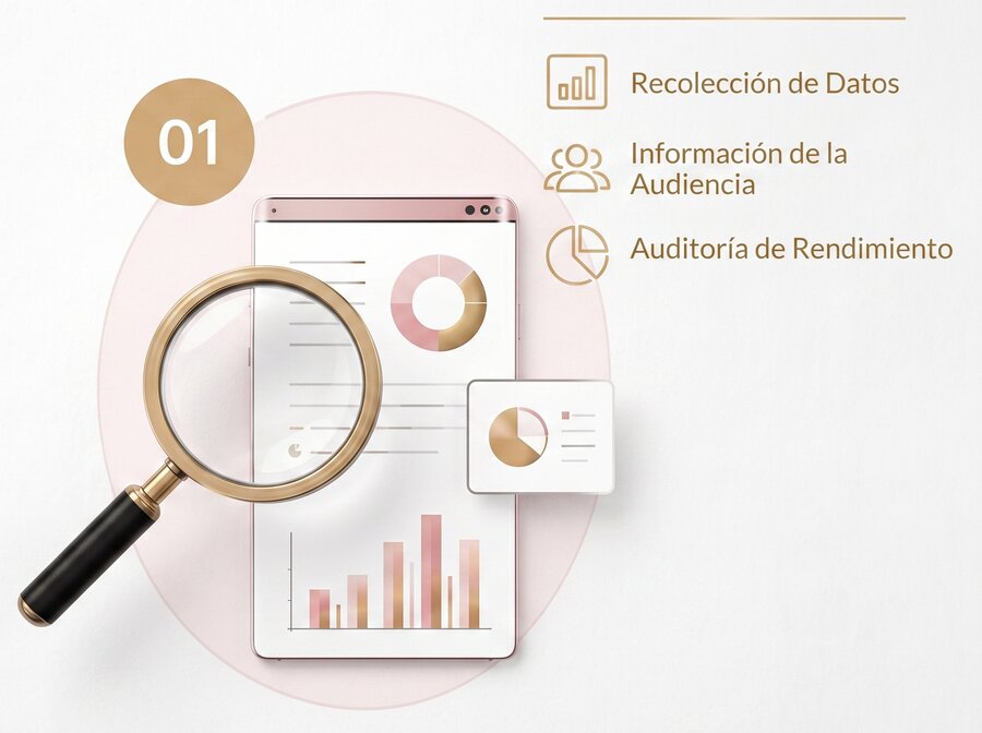 Pilar 01 — Análisis del negocio: recolección de datos, información de la audiencia y auditoría de rendimiento