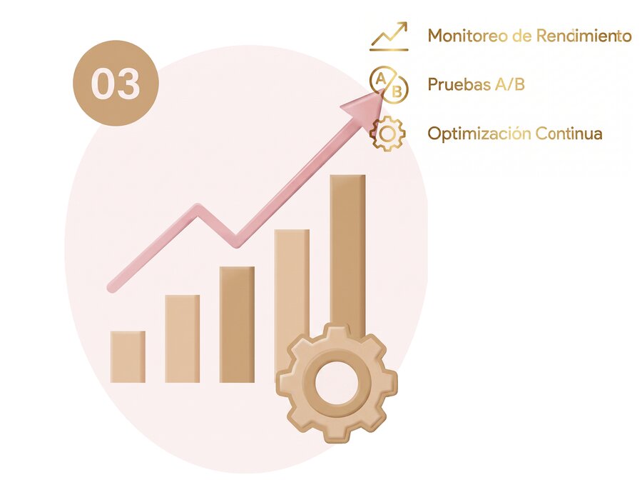Pilar 03 — Optimización: monitoreo de rendimiento, pruebas A/B y optimización continua